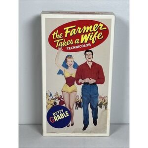 The Farmer Takes a Wife (VHS,‎ 1989, Key Video) Betty Grable, Dale Robertson